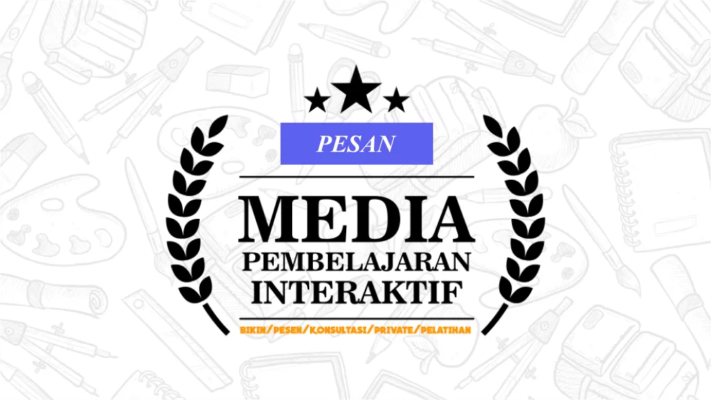 Pesan Media Pembelajaran Interaktif di Indonesia Belajar